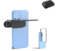 Lente effetto specchio: cattura immediatamente riflessi straordinari Kit clip for specchietto retrovisore for smartphone for viaggi all'aperto(Black)