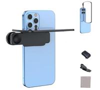 Lente effetto specchio: cattura istantaneamente riflessi mozzafiato, specchio per telefono per utilizzare la fotocamera posteriore (Black)