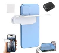 Lente Effetto Specchio: Cattura Riflessi Mozzafiato All'istante, Specchio Ribaltabile Regolabile In Vetro Hd Per Fotografia Con Smartphone, Cattura Il Riflesso Del Cielo, Del Lago (White)