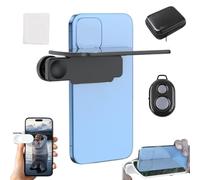 Lente Effetto Specchio: Cattura Riflessi Mozzafiato All'istante, Specchio Ribaltabile Regolabile In Vetro Hd Per Fotografia Con Smartphone, Cattura Il Riflesso Del Cielo, Del Lago (Black-Control)