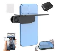 Lente Effetto Specchio: Cattura Riflessi Mozzafiato All'istante, Specchio Ribaltabile Regolabile In Vetro Hd Per Fotografia Con Smartphone, Cattura Il Riflesso Del Cielo, Del Lago (Black)