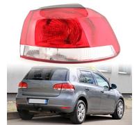 Lente Esterna Alogena per Fanale Posteriore per VW Golf Hatch Mk6 2009 2010 2011 2012 2013 Fanale Posteriore Senza Lampadina Lato Passeggero Sinistro N/S