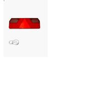 Lente, fanale posteriore ASPOCK 18-8550-002