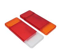 Lente Fanale Posteriore Per Camion, Coppia Alloggiamento Fanale Posteriore Per Camion Coperchio Sinistro Destro Rosso Arancione Bianco di Ricambio Per Iveco Eurocargo Daily