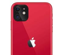 Lente Fotocamera iPhone 11 Protezione Vetro Temperato 9H Anti-traccia Nero