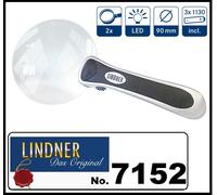 Lente Illuminante Senza Cornice 2X 90 Mm LED Lindner 7152