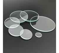 Lente in Vetro Piatto Rotondo for Torcia elettrica Faro Luce Bici 20.5mm 24mm 29mm 45mm 47mm 50mm 51mm 52mm 55mm 58mm 59mm 60mm 65mm 75mm (Size : 55mm x 2mm, Color : 1PC)