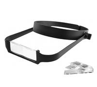 Modelcraft Lente d'Ingrandimento Sottile con 4 Lenti, Nero, Slimline
