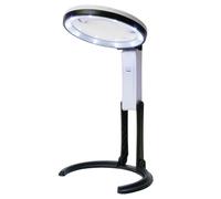 Lente ingrandimento FLEXO 120 KONUS 120 mm 2x 5x LED base tavolo parete ricamo