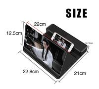 Lente Ingrandimento per Schermo 26X Con Cassa Bluetooth supporto smartphone film