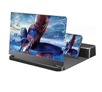 Lente Ingrandimento SmartphoneCon Altoparlante Bluetooth, Ingranditore Schermo Smartphone, Amplificatore Schermo 3D HD Ingranditore Pieghevole For Filmati, Giochi, Lettura For Tutti Gli Smartphone