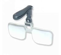 Lente Ingranditore Clip-On Per Cappelli 2x 4.00 Diottrie Carson VisorMag VM-12