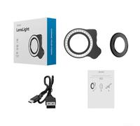 Lente macro a 3 colori con 5 livelli di luminosità per diverse esigenze fotografiche