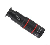 Lente monoculare con ingrandimento 18X per smartphone con treppiede e clip per telefono per immagini sul campo affidabili (18x25 Set 1)