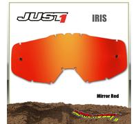 LENTE ORIGINALE A SPECCHIO MIRROR RED JUST1 PER OCCHIALI CROSS MODELLO IRIS