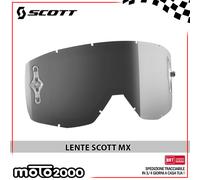 LENTE ORIGINALE SCOTT MX LENS SILVER CHROME AFC PER MASCHERA VOLTAGE