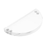 Lente Ottica Fisica in Acrilico per Insegnamento e Ricerca | Esperimento Ottico, Convessa e Concava, Uso in Aula e Laboratorio, Manipolazione Semplice e Portatile