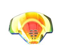 Lente per casco da moto, lixuesong Lente for Casco Moto Lente for Casco Integrale Lente di Ricambio for Icon Airflite 12 Colori Casco Antigraffio Opzionale Visiera for Casco con Protezione UV - Integr