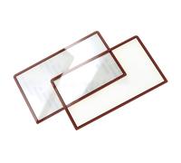 Lente per cornice dello schermo superiore in vetro, protezione dello schermo LCD, protezione dello schermo in vetro superiore per lenti con cornice dello schermo superiore con adesivo