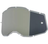 100% Lente di ricambio Racecraft 2 / Accuri 2 / Strata 2 – Argento a specchio