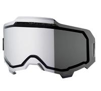 100percent Armega Replacement Lenses Trasparente Injected Dual Pane Vented Mirror Silver Flash Lens/CAT2 Silver