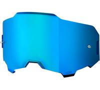 Lente per Maschera Moto Armega 100% Blu, A specchio