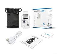 Lente per microscopio 200X basata su telefono con polarizzazione CPL e luminosità LED graduale per orologi e ispezioni di tracce PCB (CPL bianco)