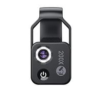 Lente per microscopio con filtro CPL Macro Mini portatile per la maggior parte degli smartphone, finestre nere