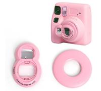 Lente per ravvicinamento a specchio per selfie, compatibile con Fujifilm Instax Mini SE 7+ 8 9, accessorio per autoritratto istantaneo, con anello ausiliario per una migliore messa a fuoco e scatti