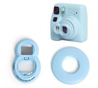 Lente per ravvicinamento a specchio per selfie, compatibile con Fujifilm Instax Mini SE 7+ 8 9, accessorio per autoritratto istantaneo, con anello ausiliario per una migliore messa a fuoco e scatti