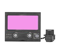 Lente per saldatura solare, lente filtro per saldatura a oscuramento automatico con sonda sensore d’ ad alta sensibilità, alimentata a energia solare o a batteria, grado di