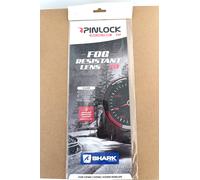 LENTE PINLOCK 70 CLEAR PER CASCO SHARK VZ 160 VZ 165 VZ 300 SHIELDS 001