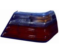 LENTE POSTERIORE SINISTRO FUME' ROSSO MERCED W124 09/89 IN POI 06/93