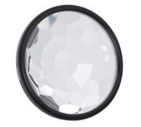 Lente Prismatica, Filtro Caleidoscopio Rivestito Effetto Distorsione di Dispersione con Texture Antiscivolo CNC, per Fotocamera Compatta DSLR Mirrorless