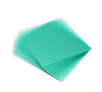 Lente protettiva in policarbonato trasparente per casco da saldatura, resistente al fuoco, anti-goccia, per scintille, polvere e schizzi, mult(138 x 126 mm)