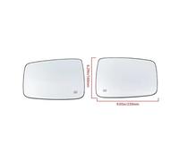 Lente Retromarcia Specchietto retrovisore sinistro destro in vetro adatto per Dodge Ram 1500 2009-2019/2500 2012-2019 Vetro Specchio Destro/Sinistro(1 Pair)