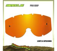 LENTE SEECLE A SPECCHIO COMPATIBILI CON MASCHERE PRO GRIP GRIGIO