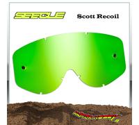 LENTE SEECLE A SPECCHIO COMPATIBILI OCCHIALI CROSS SCOTT 83-89 E RECOIL VERDE