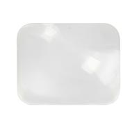 LENTE SPECCHIO GRANDANGOLO ADESIVA ANGOLI NASCOSTI CAMION CAMPER 20X25CM VISUALE