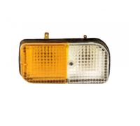 Lente trasparente anteriore bianco - arancio dx per Renault 4 7/1961-1981