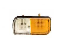 Lente trasparente anteriore bianco - arancio sx per Renault 4 7/1961-1981