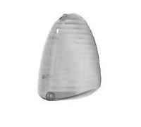 LENTE TRASPARENTE FANALE ANT/DX=SX BIANCA PER AUTOBIANCHI BIANCHINA