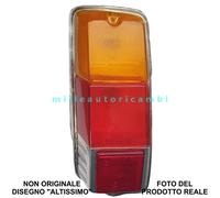 Lente Posteriore Per FIAT 500 F - L - R Lato Sinistro 1965/03-1975/09 SINISTRO