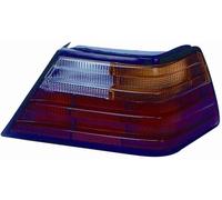 LENTE TRASPARENTE FANALE POSTERIORE DX ARANCIO-ROSSO PER MERCEDES 124 DAL 1985