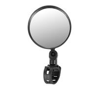 Lente trasparente girevole a 360 gradi in vetro ABS per manubrio montaggio diretto per biciclette vista sinistra destra convessa grandangolare lato bici