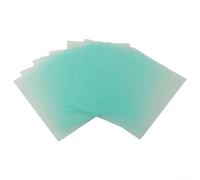 Lente trasparente per saldatura, 10 pezzi, 138 x 126 mm, protezione esterna | Confezione da 10 lenti esterne trasparenti, anti-scintille per paraspruzzi, materiale PC ignifugo, dimensioni 138 x 126 mm