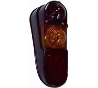 LENTE TRASPARENTE POSTERIORE DX ARANCIO-CENTRALE ROSSO RENAULT 4 IV SERIE 1982>