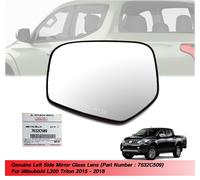 Lente Vetro Specchio Retrovisore Laterale LH 7632C509 Uso Per Mitsubishi Trit...