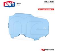 LENTE VISIERA DI RICAMBIO COLORE BLU ORIGINALE PER MASCHERA ARMEGA 100%