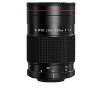 lenti， Compatibile con obiettivo a specchio con messa a fuoco manuale Sony E 500 mm F7.5 con adattatore T2 for fotocamera con attacco EF RF FZ M43(EF)